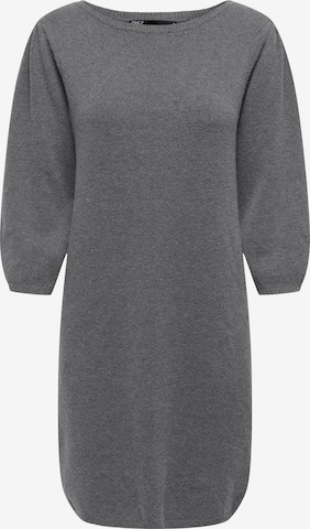 ONLY Knitted dress 'RICA' in Grey: front