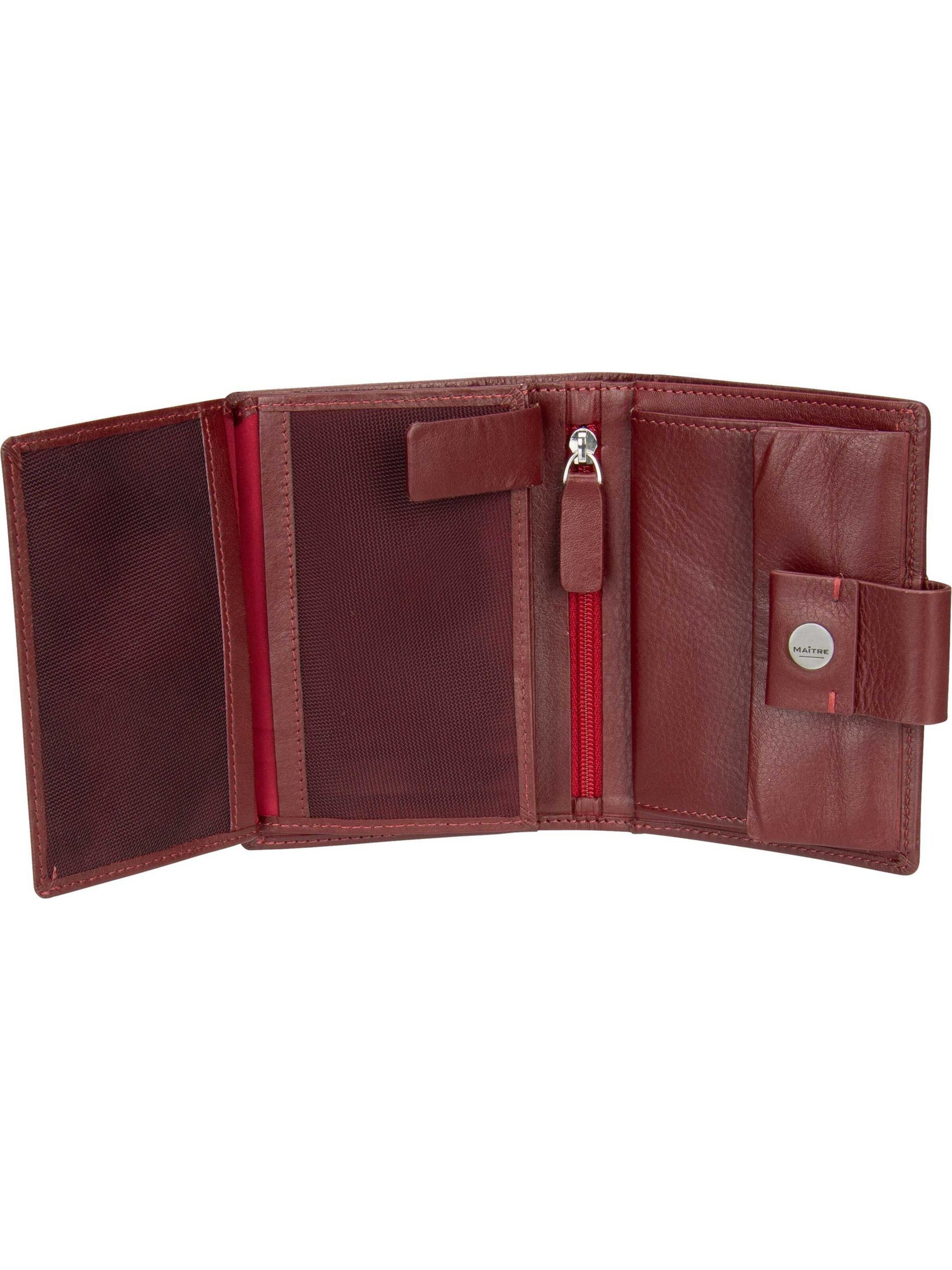 Maître Wallet 'Henau Dawina' in Red