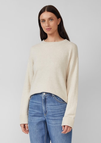s.Oliver Sweater in Beige: front