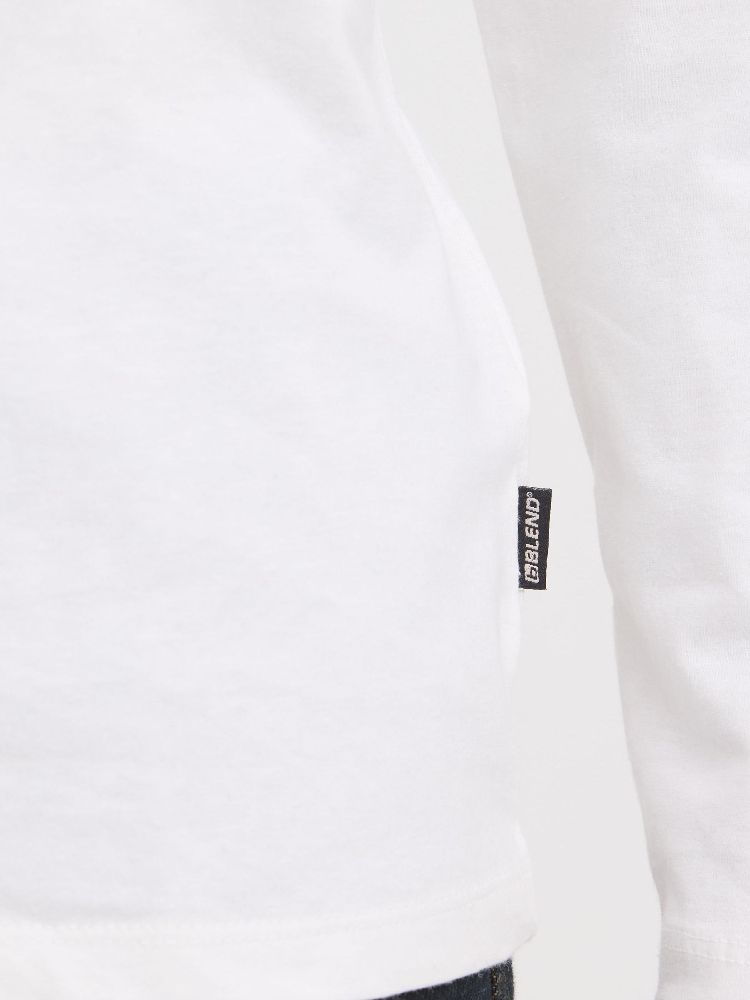 BLEND - Sudadera en blanco
