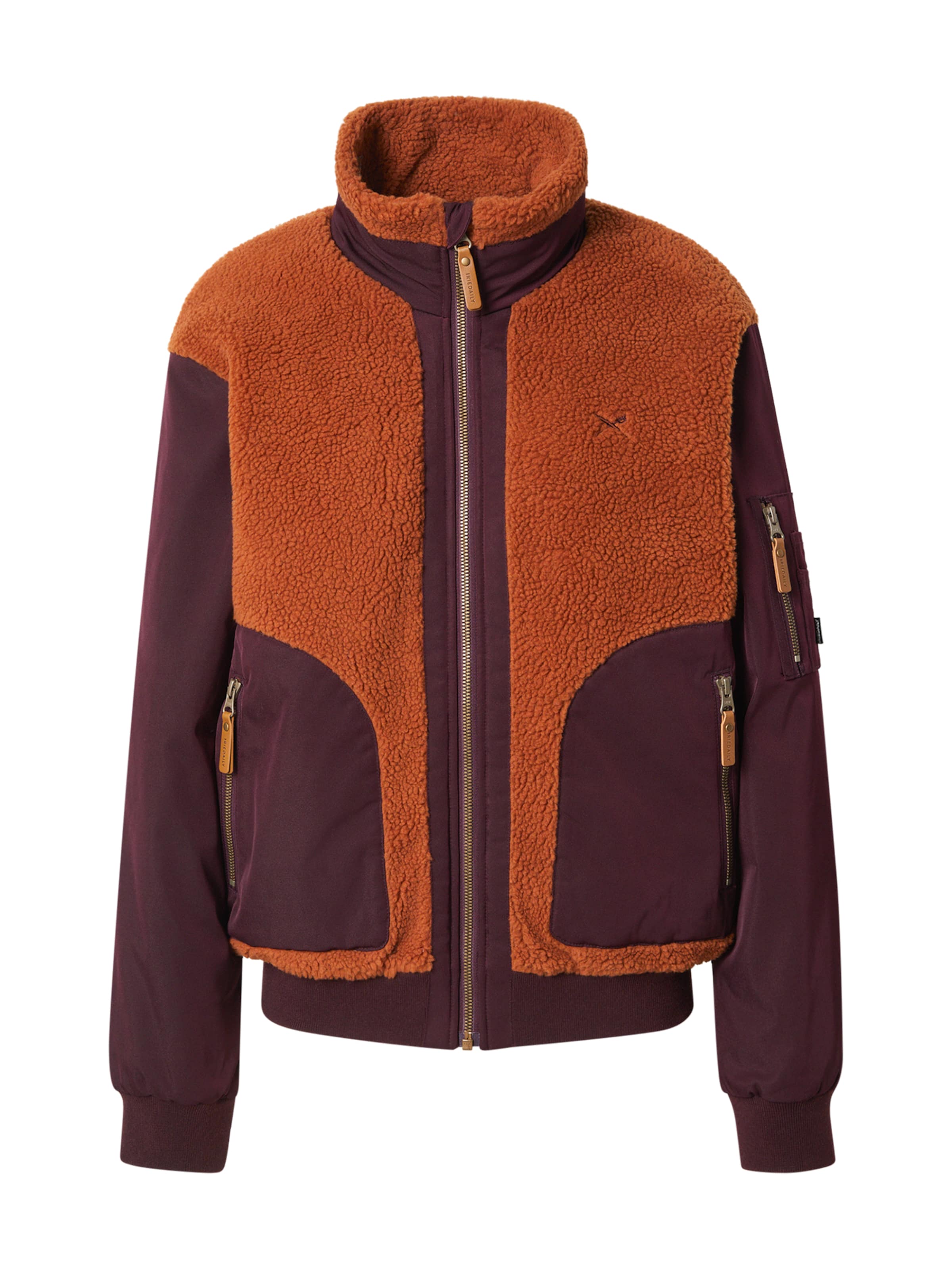 Iriedaily - Chaqueta de entretiempo 'Arctik' en rojo: frente