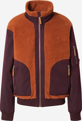Iriedaily - Chaqueta de entretiempo 'Arctik' en rojo: frente