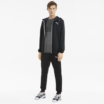 PUMA Sportsweatjacke in Schwarz