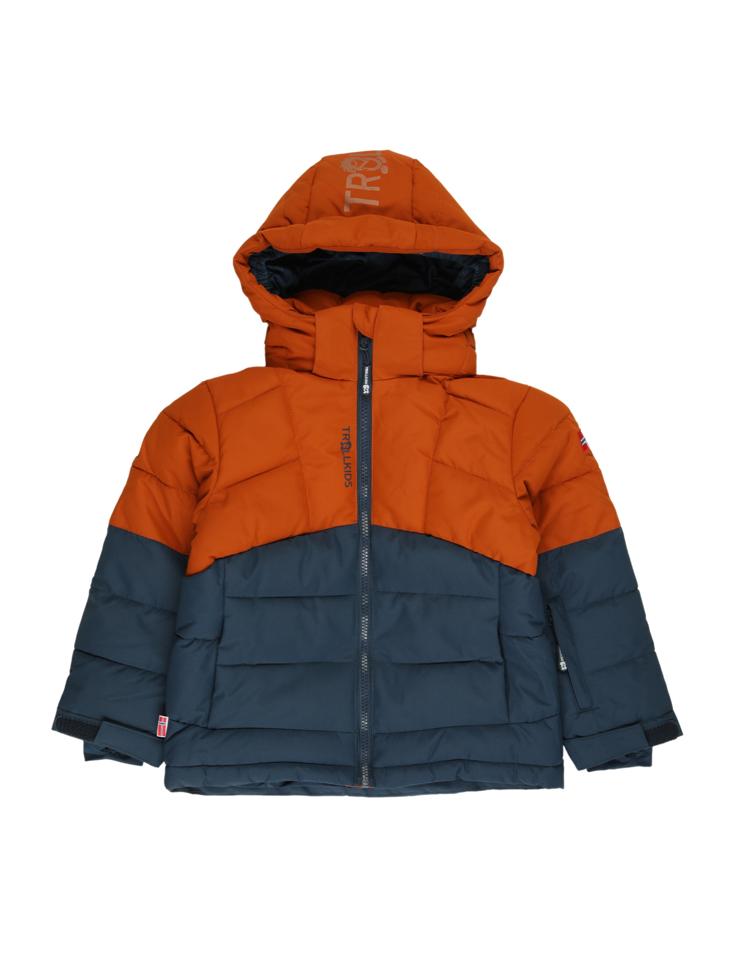 Trollkids Veste D’Hiver Trondheim Fille – Matelassée Légère Métallisée, Imperméable, Coupe-Vent, Rembourrage Chaud Recyclé, Capuche Et Poches Zippées