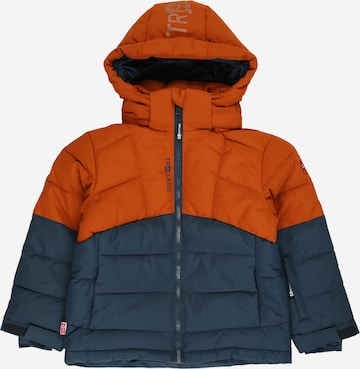 Veste outdoor TROLLKIDS en orange : devant