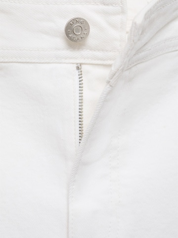 MANGO Wide Leg Jeans 'CATHERIN' i hvid