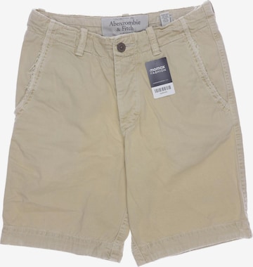 Abercrombie & Fitch Shorts in 30 in Beige: front