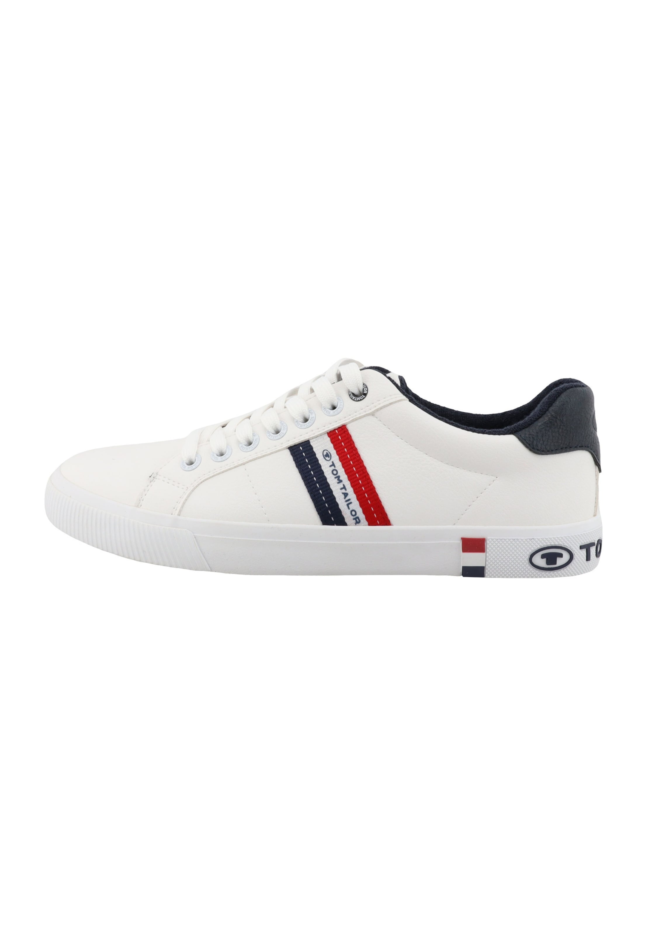 Sneaker bassa di TOM TAILOR in bianco