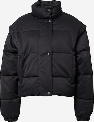 QS by s.Oliver Winter Jacket in Black: front