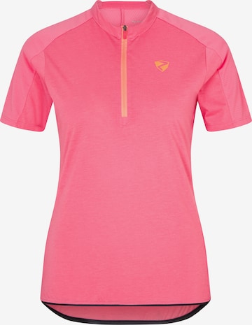 ZIENER Radtrikot 'NARALINA' in Pink: predná strana