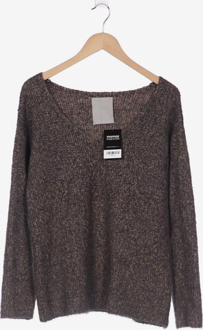 YAYA Sweater & Cardigan in S in Grey: front