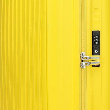 American Tourister Trolley 'Rejoy' in Gelb