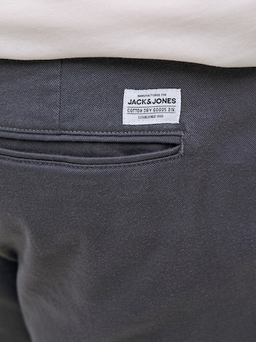 Jack & Jones Plus Свободный крой Брюки-чинос 'JPSTKANE' в Серый