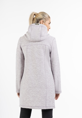 Schmuddelwedda Fleece jas in Lila