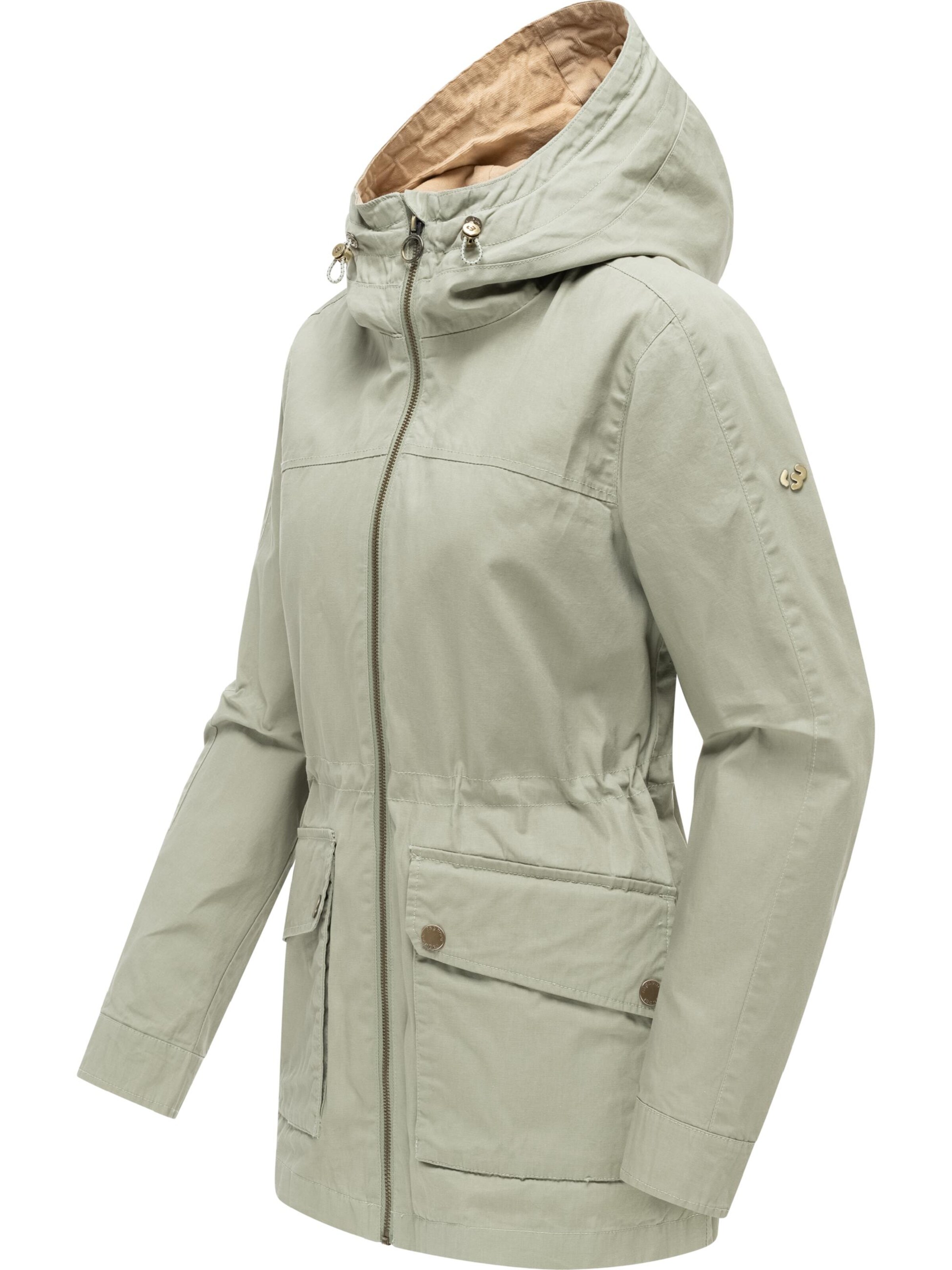 Ragwear Between-Seasons Parka 'Lenoa' in Green