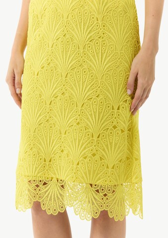 Jupe COMMA en jaune
