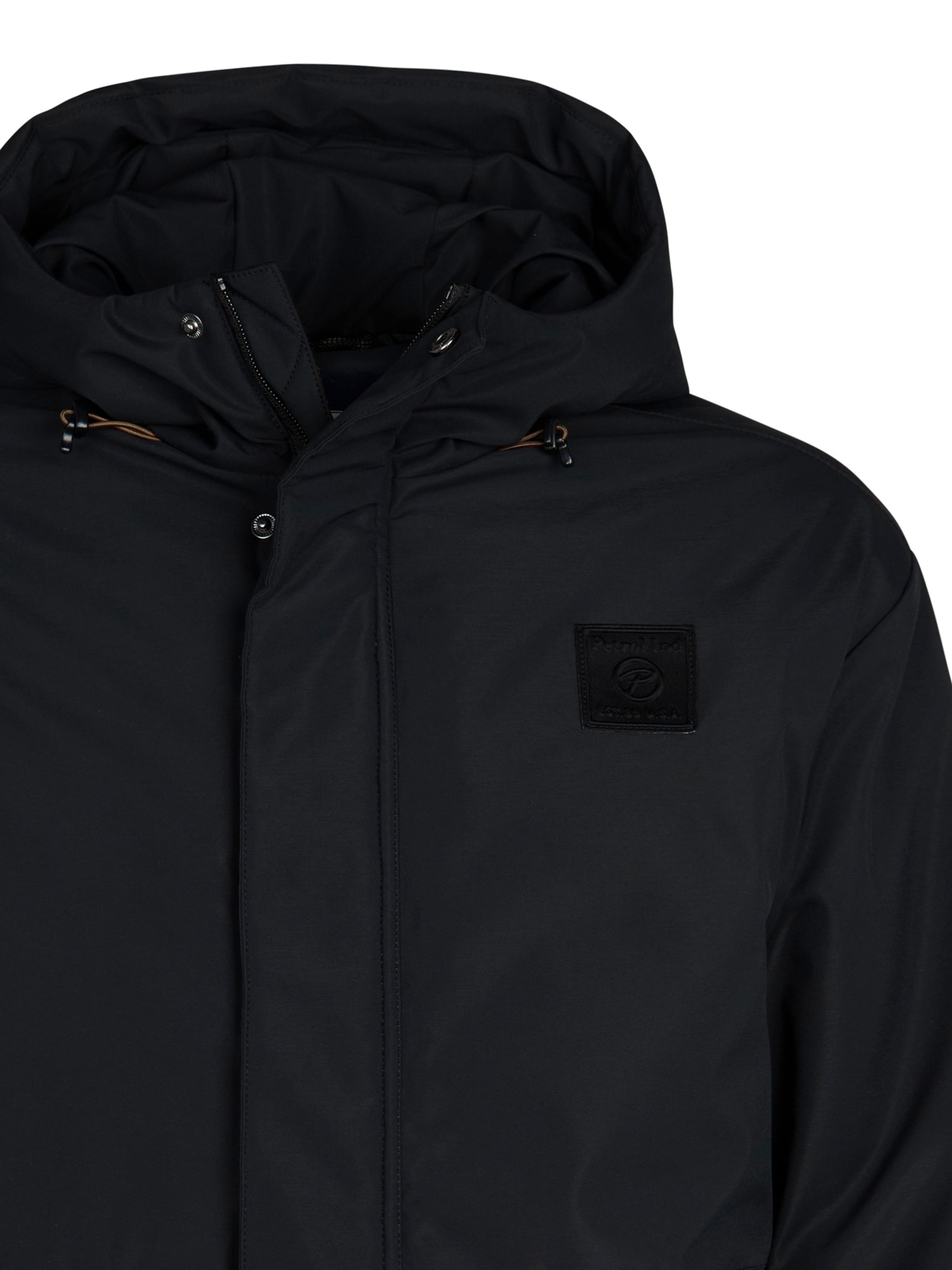 Parka d’hiver 'Hudson' Petrol Industries en noir