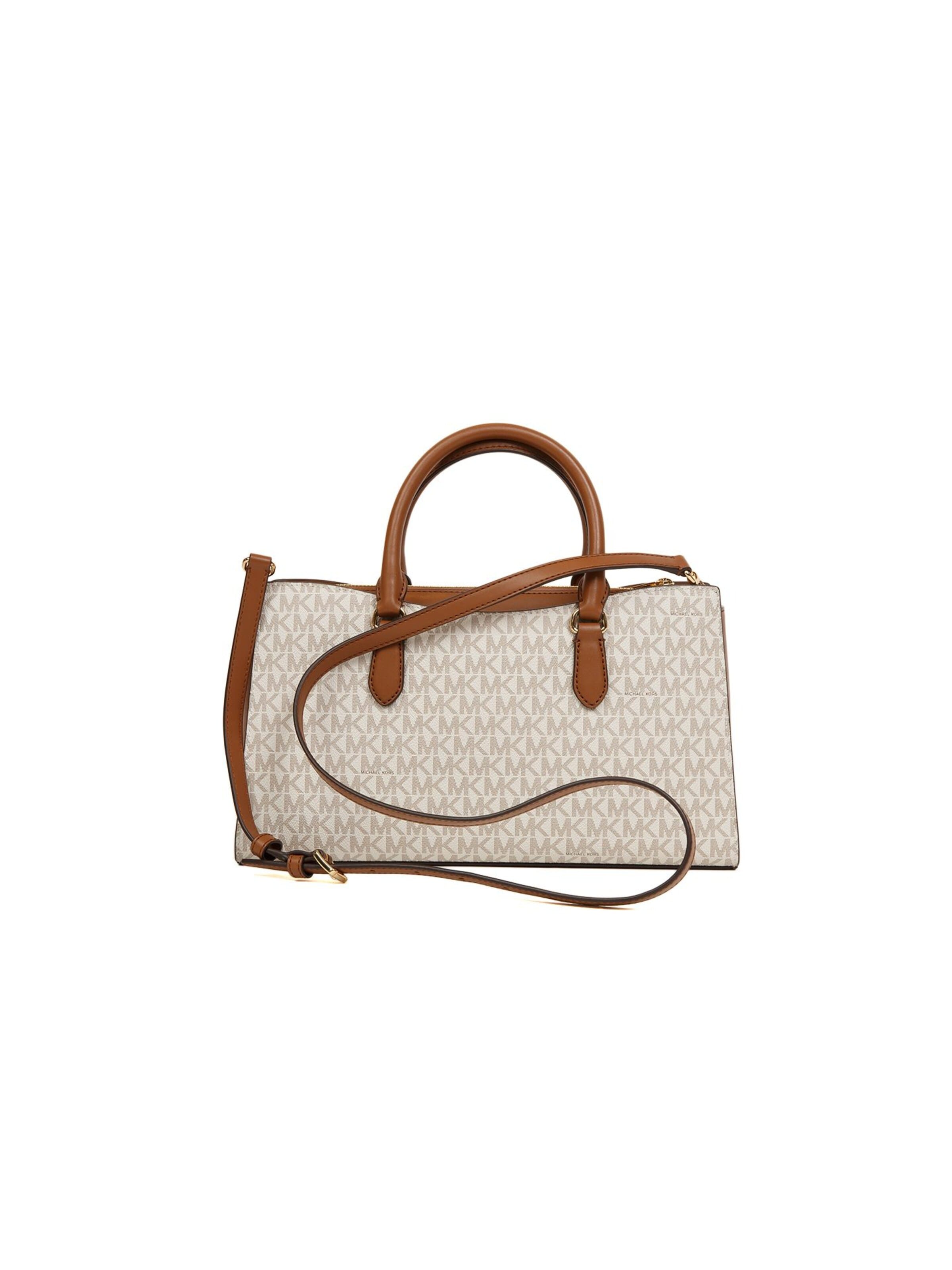 Michael Kors - Bolso de mano 'Arden Medium Top-Zip' en beige