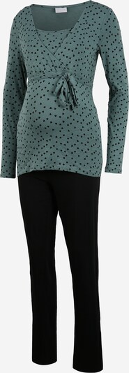 MAMALICIOUS Pyjama in opal / schwarz, Produktansicht