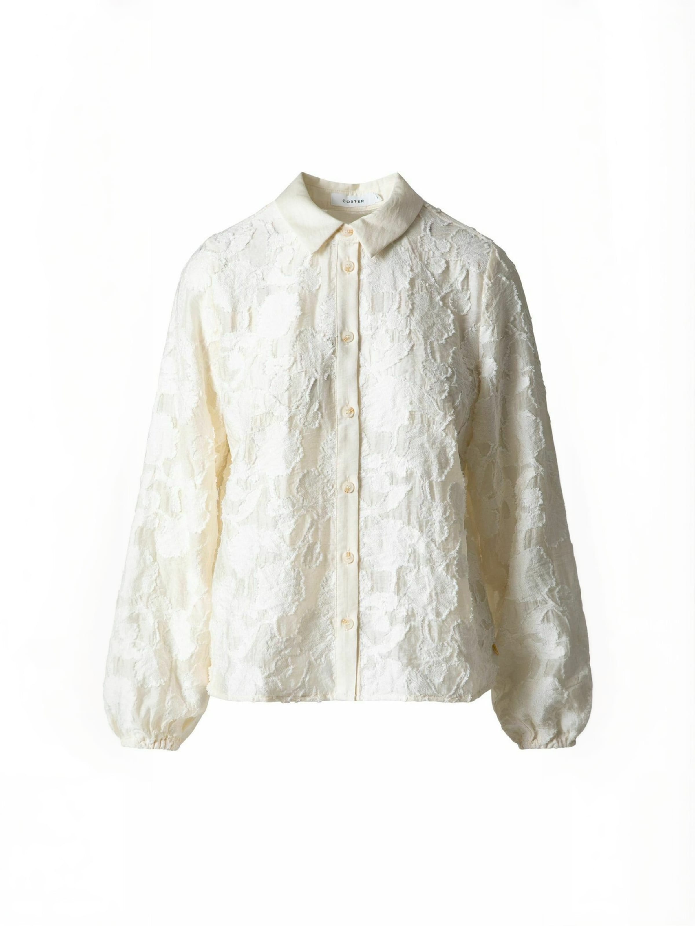 Coster Copenhagen Paita ' Flower ' värissä beige: etupuoli