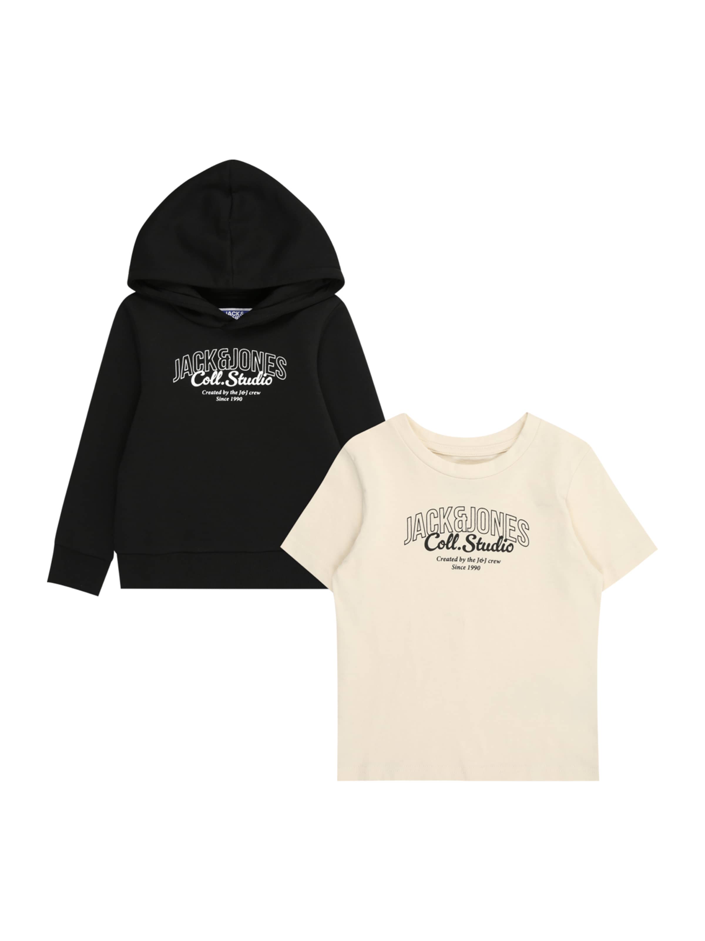 JACK & JONES MINI Комплект 'JJMAKOTO' в черно: отпред