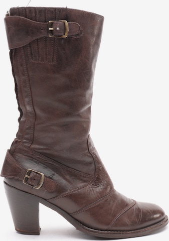 Belstaff Dress Boots in 39 in Brown: front