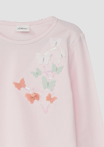 T-Shirt s.Oliver en rose