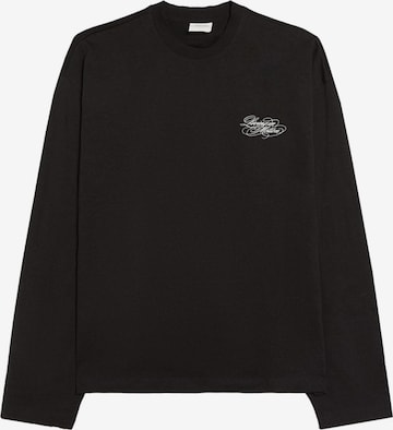 Bershka Tričko – hnědá: přední strana