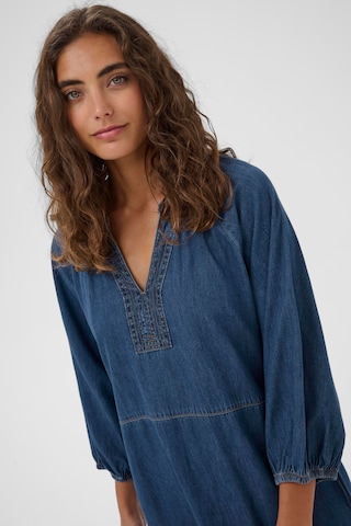 CULTURE Kjole 'Lava' i blå