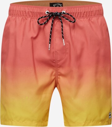 BILLABONG Board Shorts 'All Day Fade' in Yellow: front