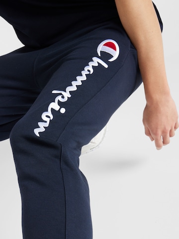 Champion Authentic Athletic Apparel Дънки Tapered Leg Панталон в синьо