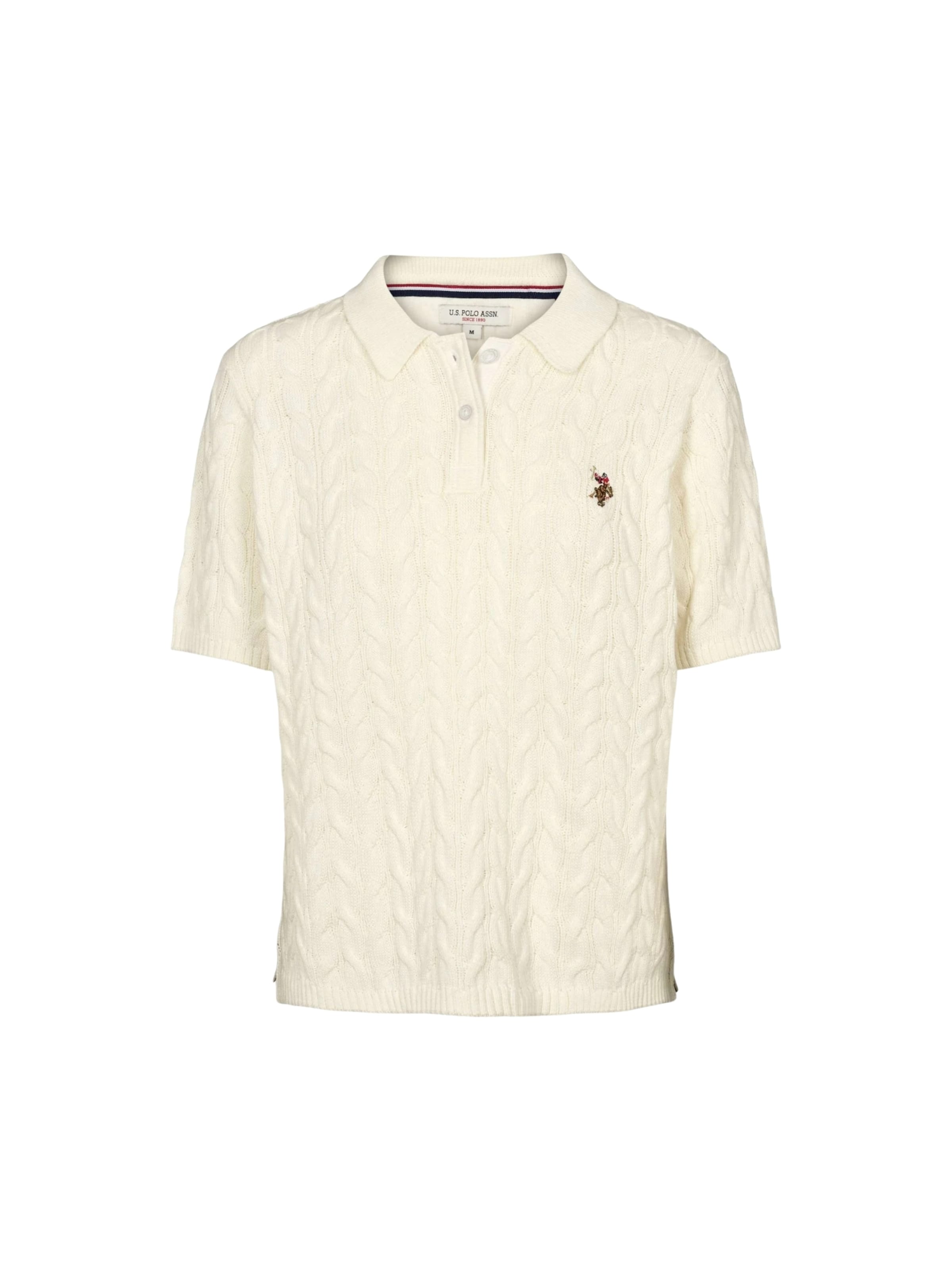 U.S. POLO ASSN. Tričko ' Magda ' – bílá: přední strana