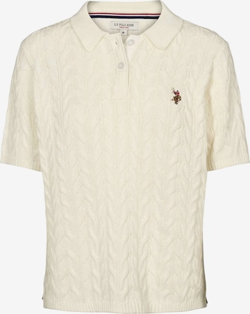 U.S. POLO ASSN. Tričko ' Magda ' – bílá: přední strana