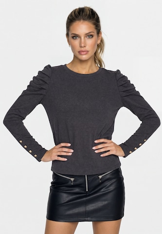 T-shirt MAIRE en noir : devant