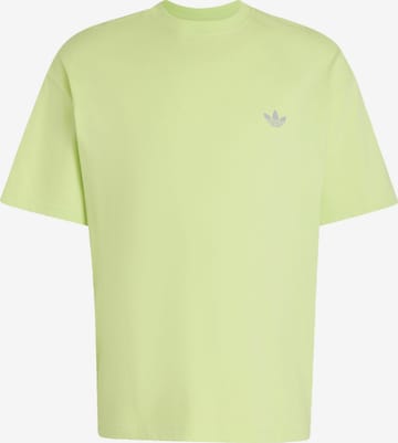 ADIDAS ORIGINALS - Camiseta 'Trefoil Essentials' en amarillo: frente