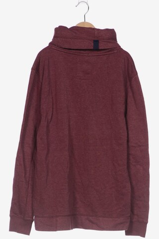 TOM TAILOR DENIM Sweatshirt & Zip-Up Hoodie in XL in Red