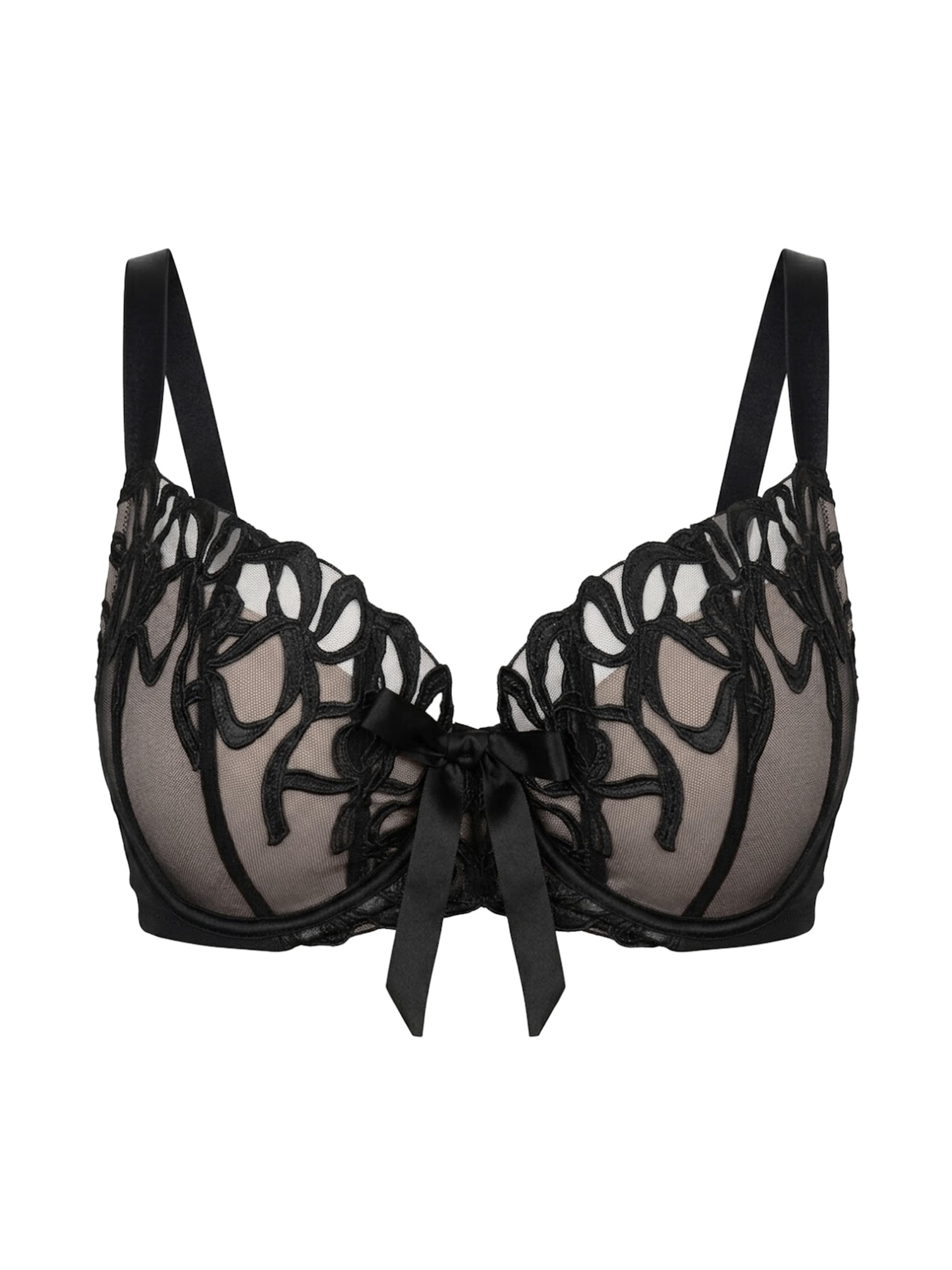 Invisible Soutien-gorge 'CHÉRIE CHÉRIE' SugarShape en noir : devant