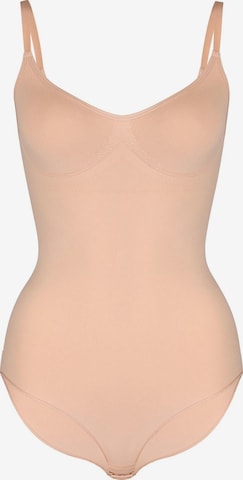 Nur Die - Body ' Sculpt Suit Shapewear ' en beige: frente