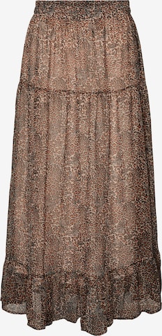 VERO MODA Skirt 'Kaya' in Brown: front