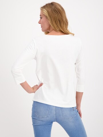 T-shirt monari en blanc