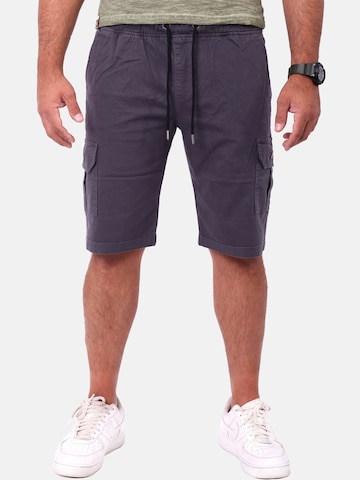 Reslad Regular Cargohose 'Shorts kurze Cargo-Shorts' in Grau: Vorderseite
