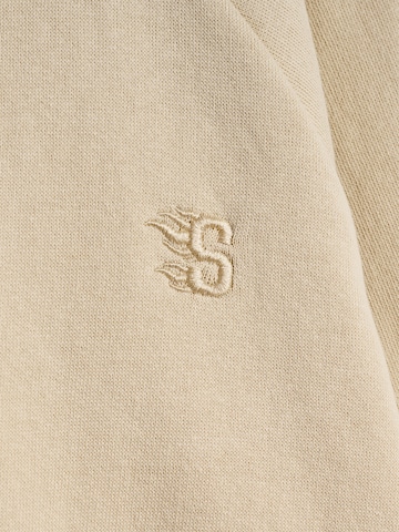 Sweat-shirt SOMETIME SOON en beige