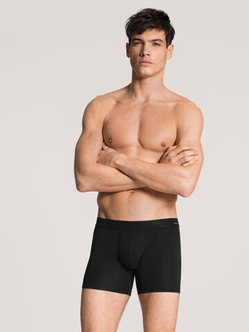 CALIDA Boxershorts 'Cotton Code' in Zwart