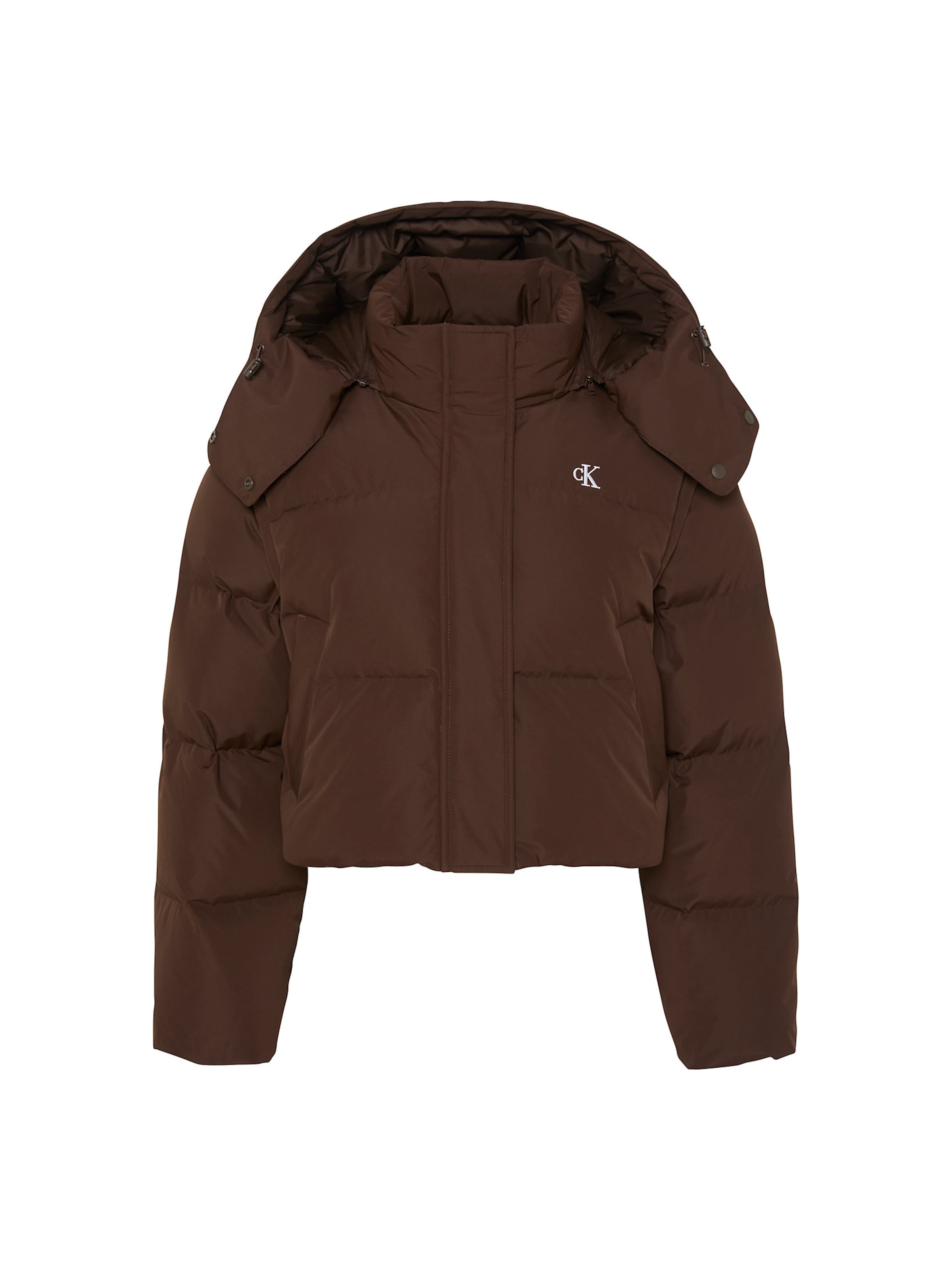 Calvin Klein Jeans Regular Jacke in Braun: Vorderseite