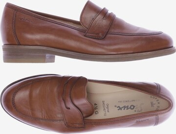 SIOUX Flats & Loafers in 37,5 in Brown: front