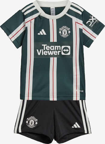 ADIDAS PERFORMANCE Trainingspak 'Manchester United 23/24' in Groen: voorkant