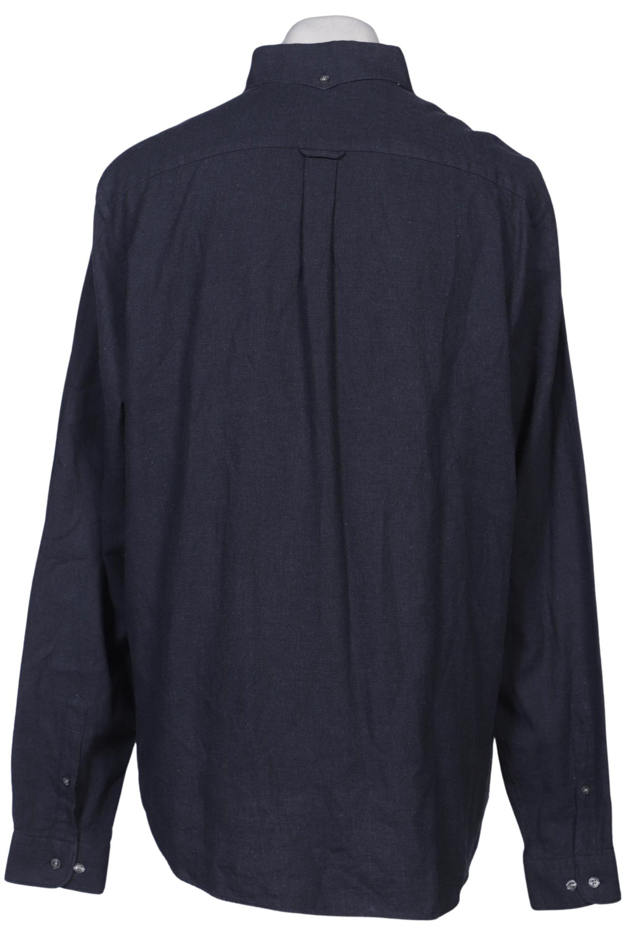 LACOSTE Button Up Shirt in XL in Blue