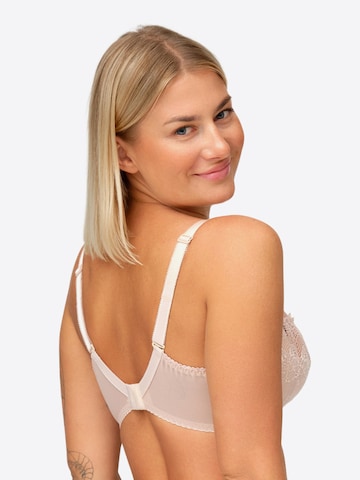 Azal T-shirt Bra 'Otylia' in Beige