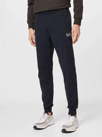 EA7 Emporio Armani - Skinny Pantalón 'Ea7' en azul: frente