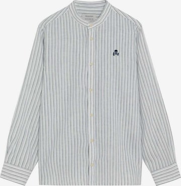 Scalpers Regular Fit Paita 'Mao' värissä sininen: etupuoli